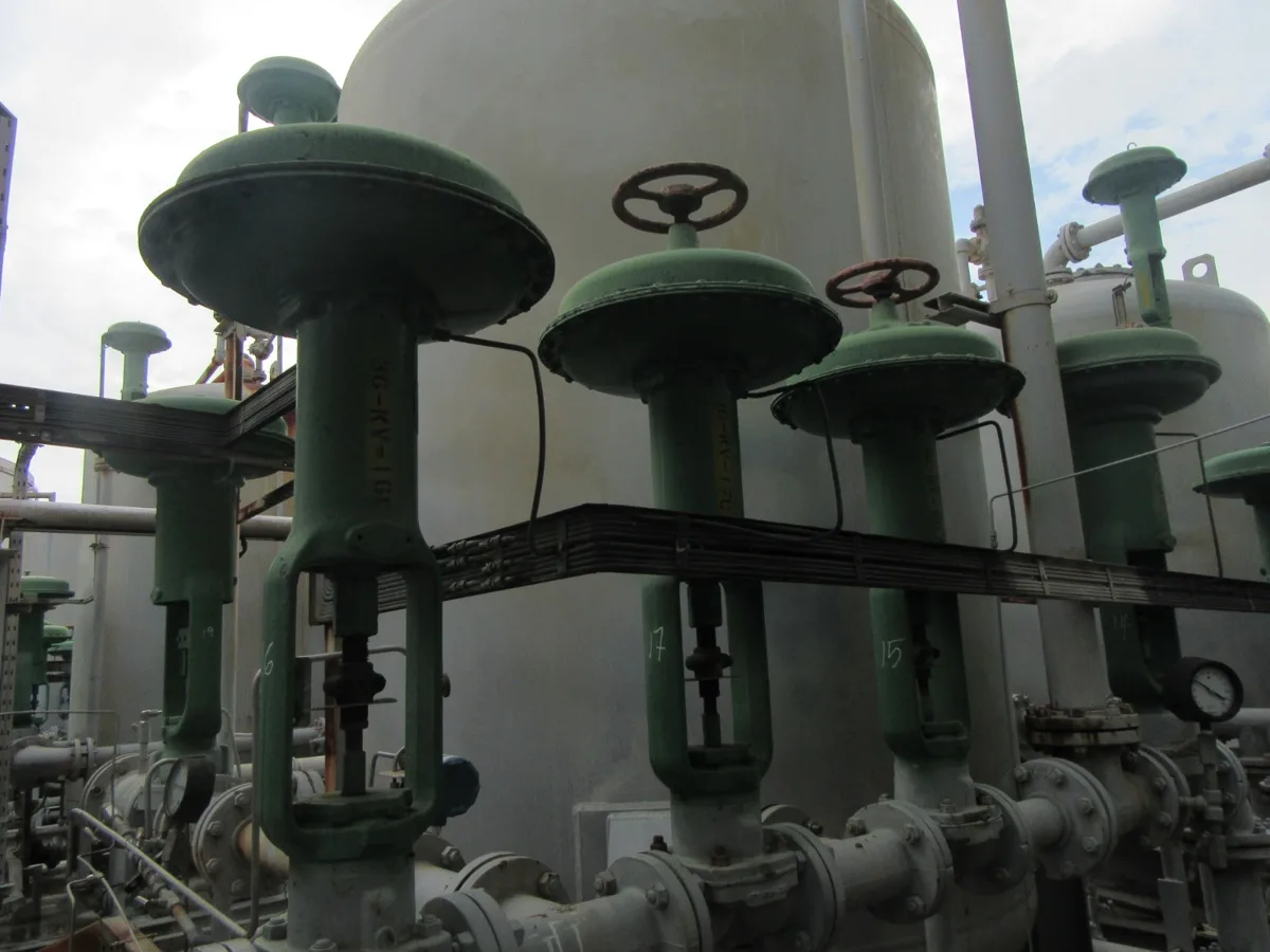 Installation of ITT Diaphragm Valves at PT Badak NGL