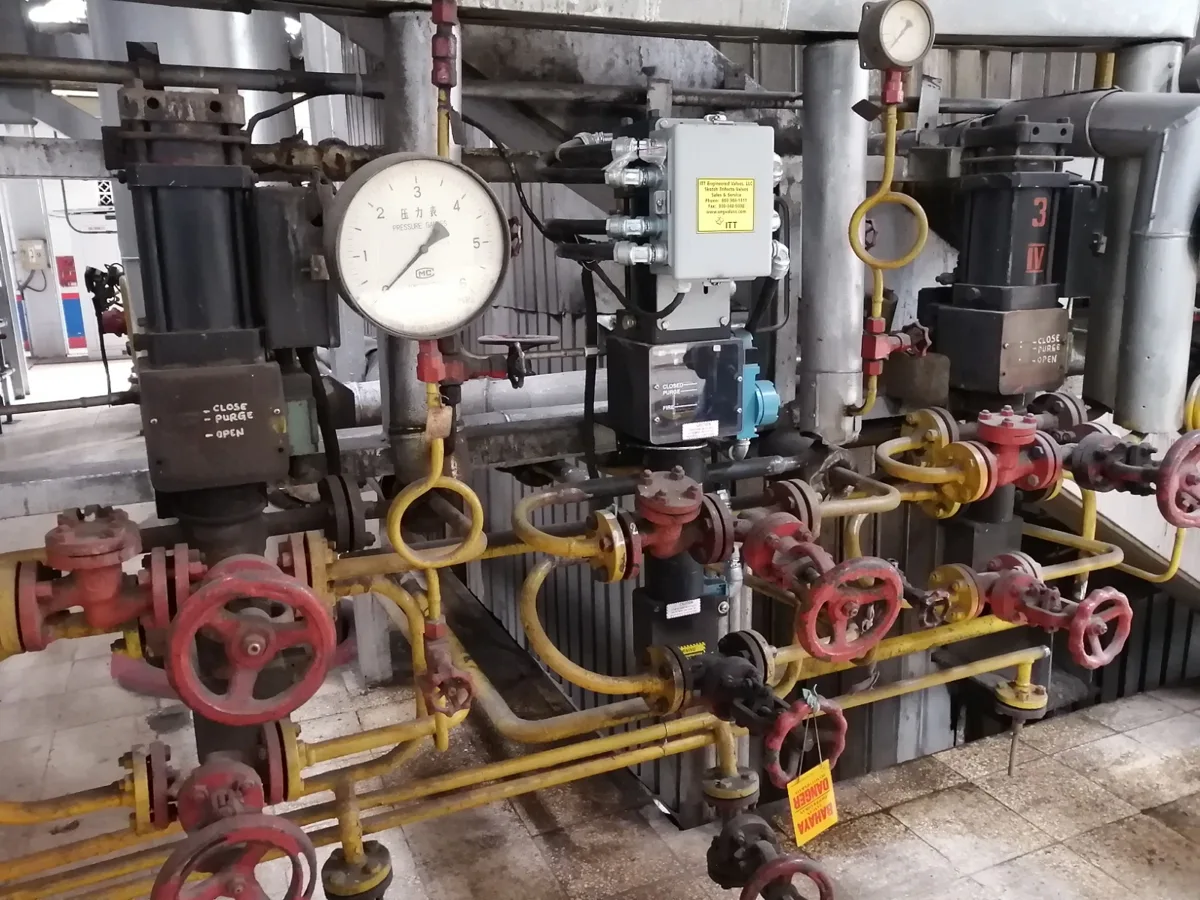 Installation of ITT Skotch Burner Shut-Off Valves at Cogen DSS Serang